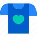 clothes, donation, heart, love, shirt