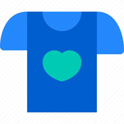 Clothes, donation, heart, love, shirt icon - Download on Iconfinder