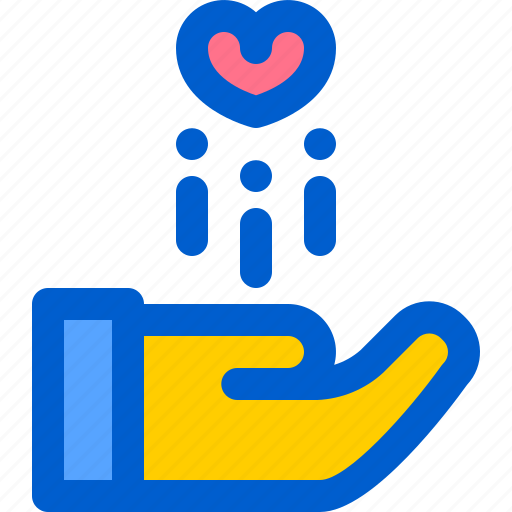 Care, hand, heart, humanity, love icon - Download on Iconfinder