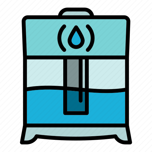 House, humidifier, medical, office, spa, water icon - Download on Iconfinder