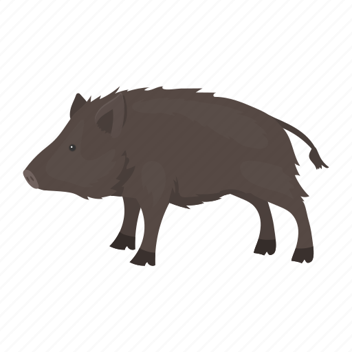 Animal, boar, game, hunting, nature, ungulate, wild icon - Download on Iconfinder