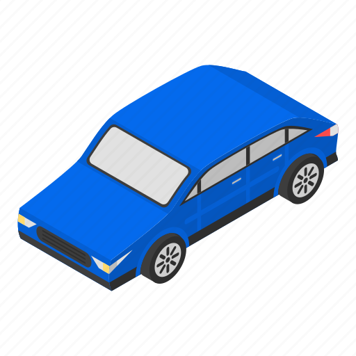 Car, cartoon, family, isometric, retro, sedan, silhouette icon - Download on Iconfinder