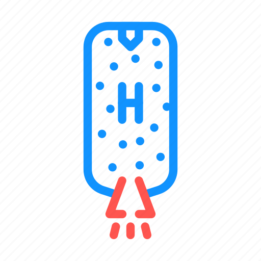 Rocket, fuel, hydrogen, energy, production, gas icon - Download on Iconfinder