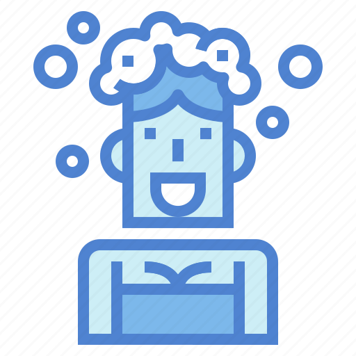 Hair, healthcare, rinse, shower, wash icon - Download on Iconfinder