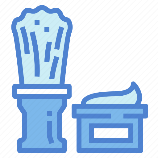Beauty, brush, foam, shaving, tool icon - Download on Iconfinder