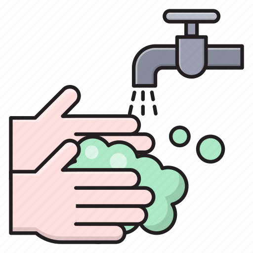 Hygiene, dusting, tap, cleaning, handwash icon - Download on Iconfinder