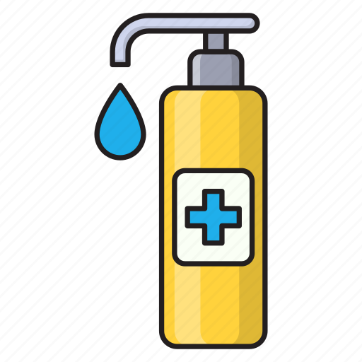 Handwash, liquid, bottle, antibacterial, soap icon - Download on Iconfinder