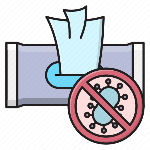 Hygiene, germs, cleaning, antibacterial, tissue icon - Download on Iconfinder