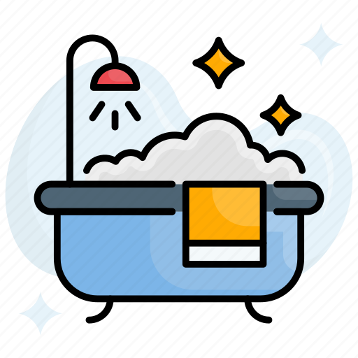 Bath, bathroom, bathtub, home, relax, shower, smart icon - Download on Iconfinder