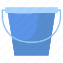 bucket, tool, paper, container, page