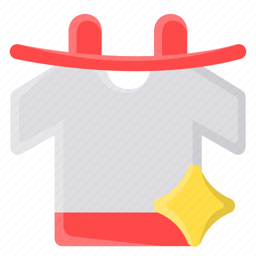 Cleaning, clothes, drying, drying clothes, laundry, tshirt, washing icon - Download on Iconfinder
