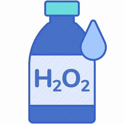 Bottle, cleaning, hydrogen, peroxide icon - Download on Iconfinder