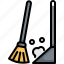 broom, clean, cleaning, hygiene, sweeping, washing 