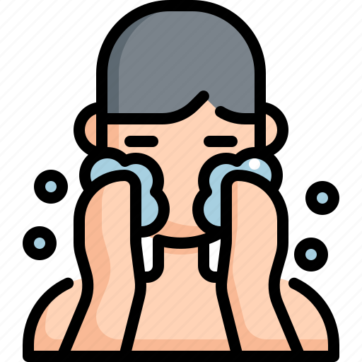 Clean, cleaning, face, hygiene, wash, washing icon - Download on Iconfinder