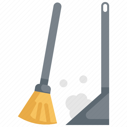 Broom, clean, cleaning, hygiene, sweeping, washing icon - Download on Iconfinder