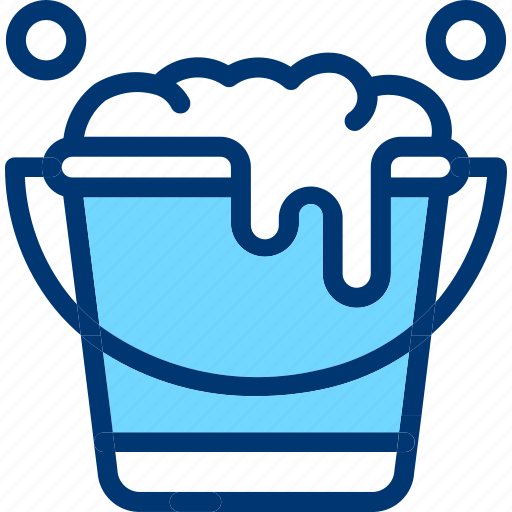 Bucket, cleaning, wash, cleaner, water icon - Download on Iconfinder