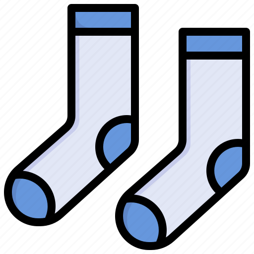 Socks, laundry, clothes, housework, hanger icon - Download on Iconfinder