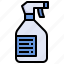 spray, bottle, sanitizer, cleaning, healthcare, and, medical, equipment 