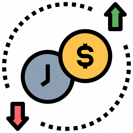 Profit, business, automation, strategy, balance, productivity, save time icon - Download on Iconfinder