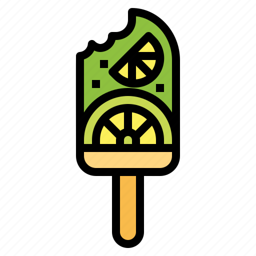 Pop, fruit, sweet, desert, popsicle, ice cream icon - Download on Iconfinder