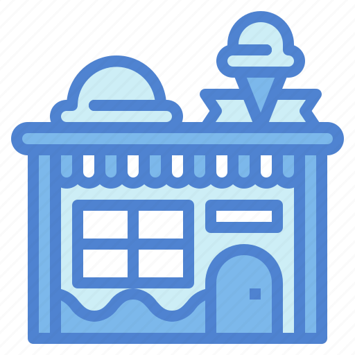 Shop, store, building, ice cream icon - Download on Iconfinder