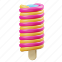 twister, dessert, sweet, food, summer, popsicle, delicious, ice cream, ice cream stick