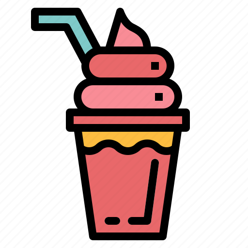 Dessert, drink, frappe, ice cream icon - Download on Iconfinder