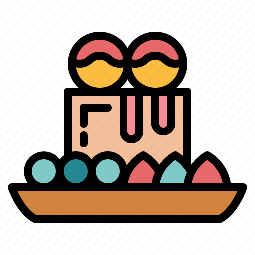 Fruit, honey, ice cream, toast icon - Download on Iconfinder