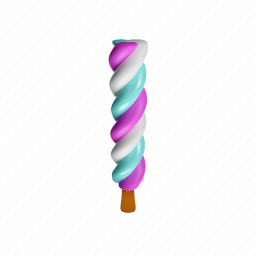 Spiral, ice, cream, dessert, ice cream, food, snow 3D illustration - Download on Iconfinder