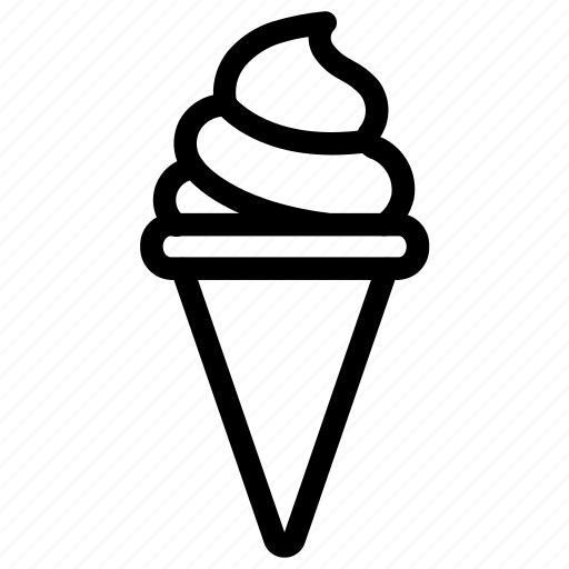 Cone, cone icecream, ice, icecream icon - Download on Iconfinder