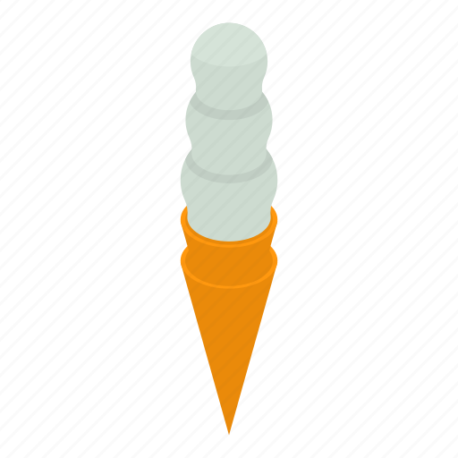 Cartoon, cream, food, ice, isometric, milk, party icon - Download on Iconfinder