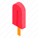 business, cartoon, food, fruit, isometric, party, popsicle