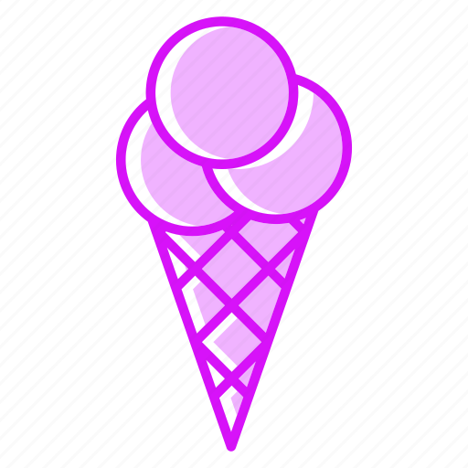 Candy, cone, cone ice cream, dessert, ice cream, refreshments, sweets icon - Download on Iconfinder