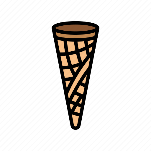 Cone, ice, cream, delicious, dessert, food icon - Download on Iconfinder