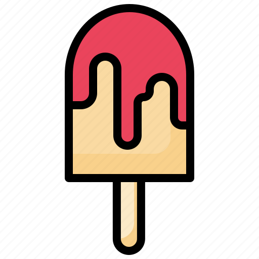 Ice, cream, popsicle, summertime, sweet, food, summer icon - Download on Iconfinder