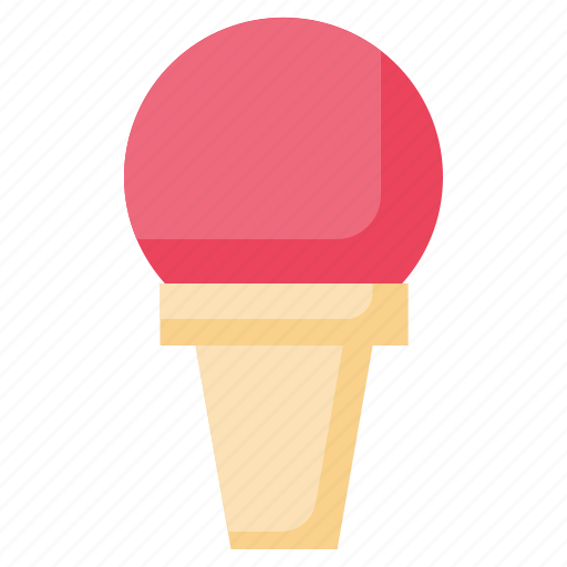 Ice, cream, shop, cone, sweet, food, dessert icon - Download on Iconfinder