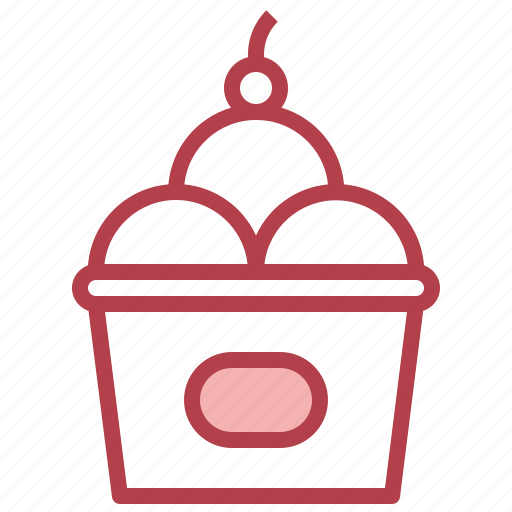 Ice, cream, cup, shop, dessert, summertime icon - Download on Iconfinder