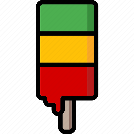 Colour, dripping, ice, lollies, lolly, ultra icon - Download on Iconfinder
