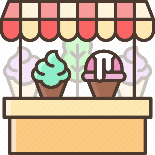 Cart, dessert, ice cream, icecream, summer icon - Download on Iconfinder