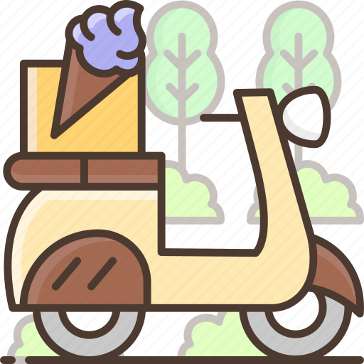Delivery, food app, icecream icon - Download on Iconfinder