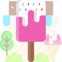 dessert, ice cream, icecream, popsicle, summer