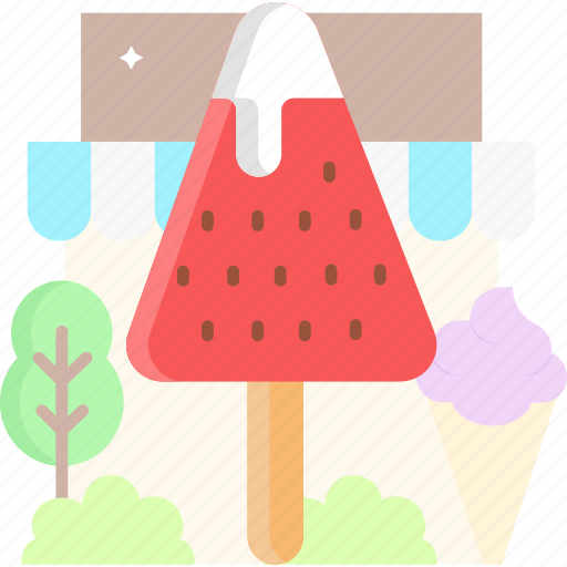 Dessert, ice cream, icecream, popsicle, summer icon - Download on Iconfinder