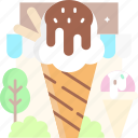 dessert, food, icecream, summer, sweet