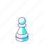 pawn, white, chess, piece, strategy 