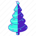 christmas, tree, ornaments, decoration, star