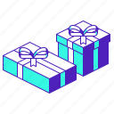 gifts, presents, christmas, birthday, boxes