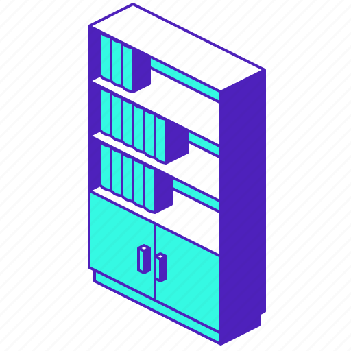 Book, shelf, library, shelves, books icon - Download on Iconfinder
