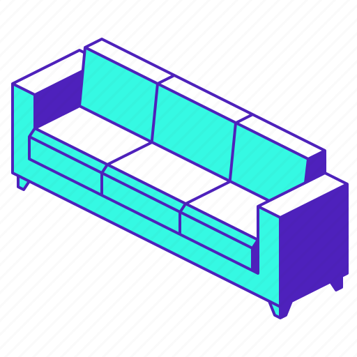 Couch, sofa, furniture, lounge, living room icon - Download on Iconfinder