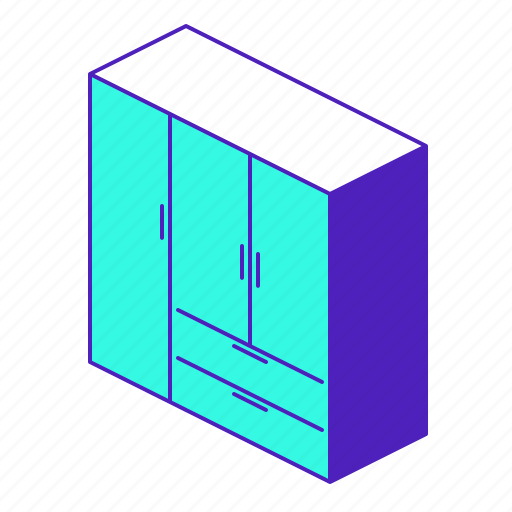 Wardrobe, cupboard, closet, cabinet, drawer icon - Download on Iconfinder