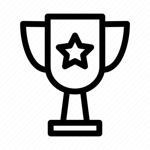 Trophy, achievement, best, prize, star, success, winning icon - Download on Iconfinder